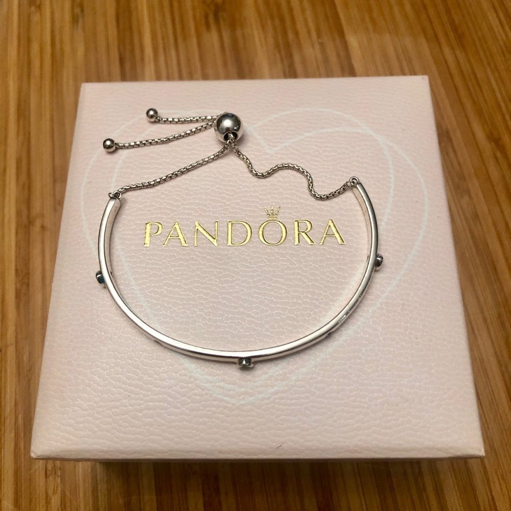 Pandora Sterling Silver Sliding Bracelet